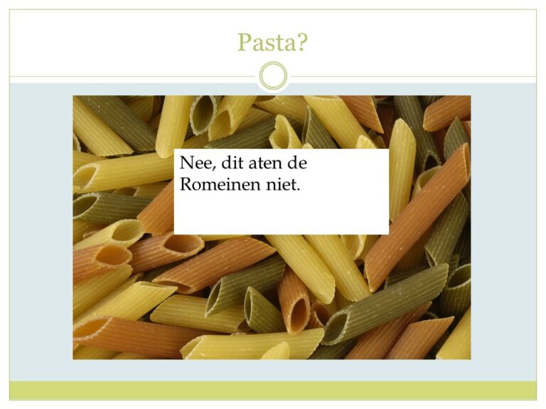 Eten en drinken in de Romeinse tijd - Leapo