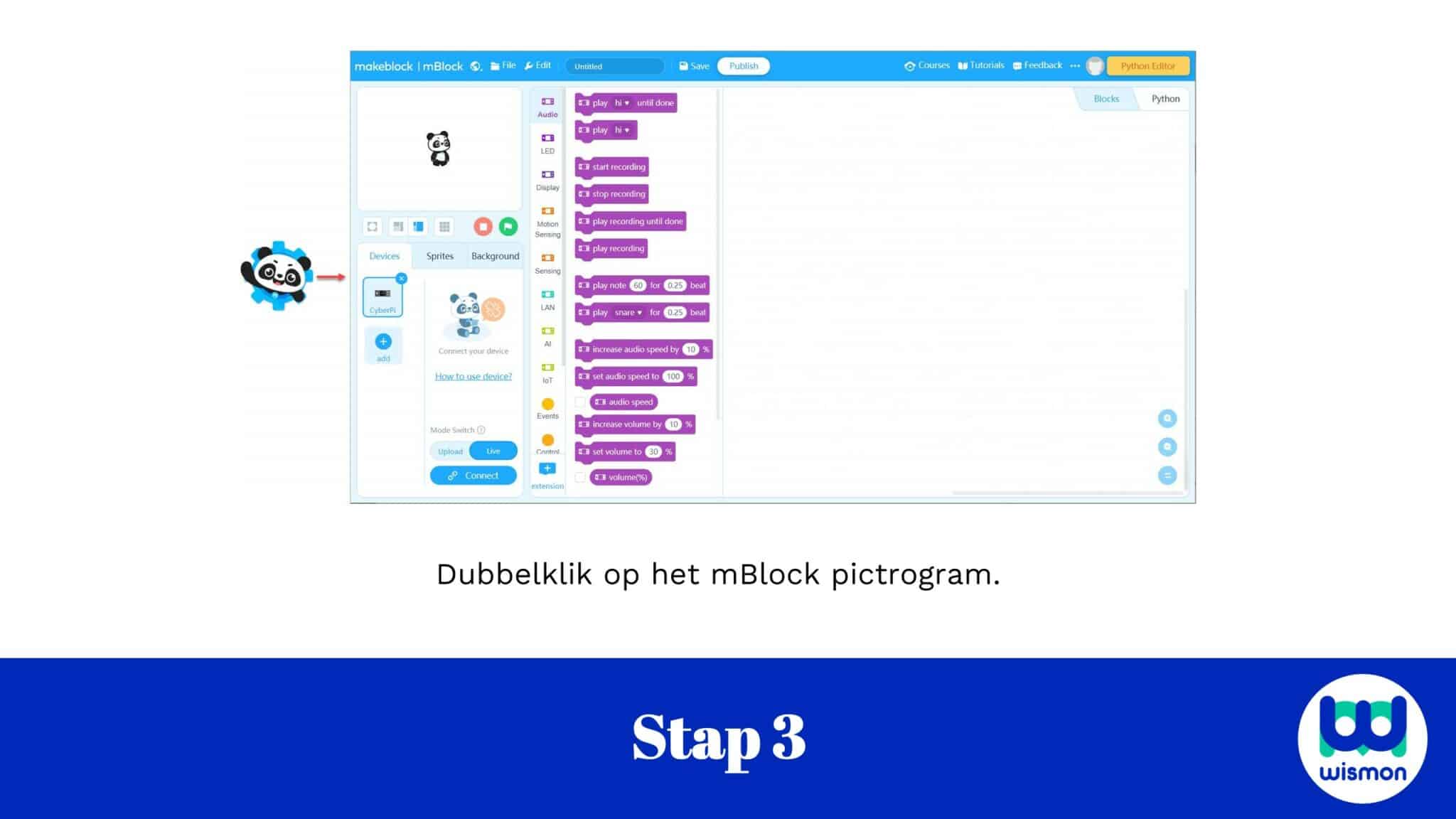 Quick start Codey Rocky - Leapo